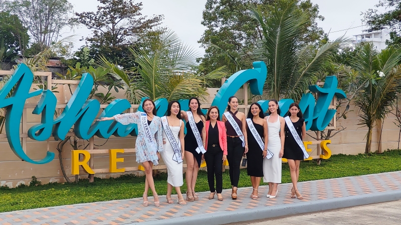 Miss Universe Philippines Cebu 2024 Visits Ashana Coast Residences